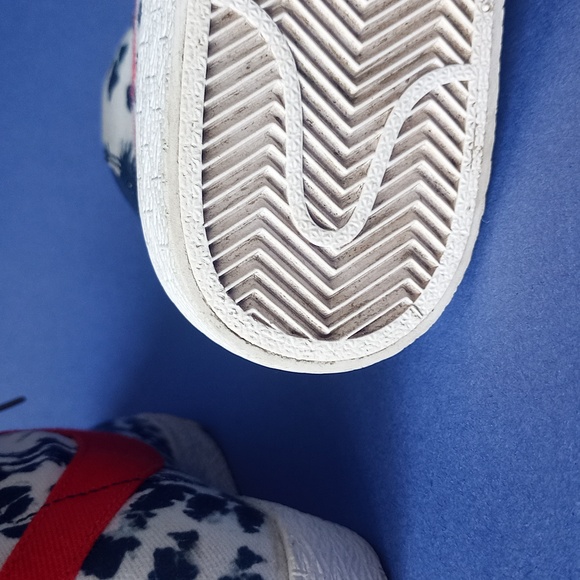 Nike Blazer Mid 77' Vintage 5Y Tie Dye USA Red White Blue Shoes C27882-600 - Picture 14 of 15